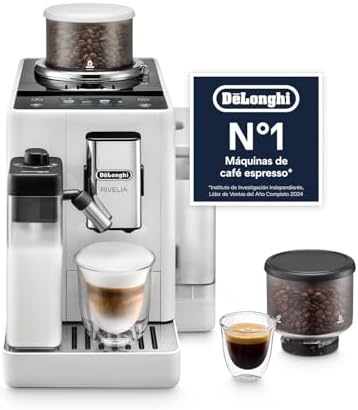 De'Longhi Rivelia Superautomatic Coffee Maker, LatteCrema Automat...