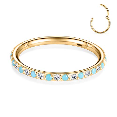 Anneaux cerceaux piercing conch daith hélice en acier chirurgical 316L