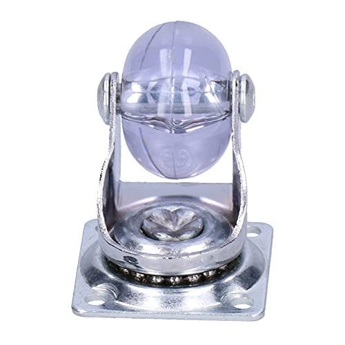 Roue industrielle en acier inoxydable robuste et PU transparent - 7