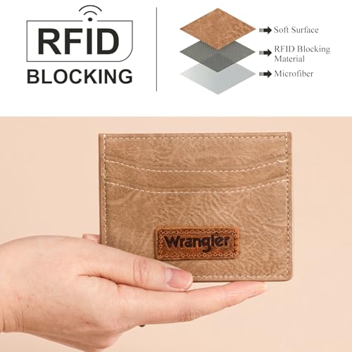 Image of Montana West X Wrangler Womens Wallet Small Credit Card Holder Minimalist Rfid Card Wallet for Ladies Female