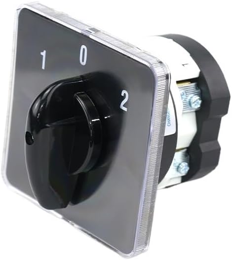SZL9-75/1 75A High Current ON Off ON 3 Positions 1P 4 Screws Changeover Automatic Transfer Rotary Cam Switch