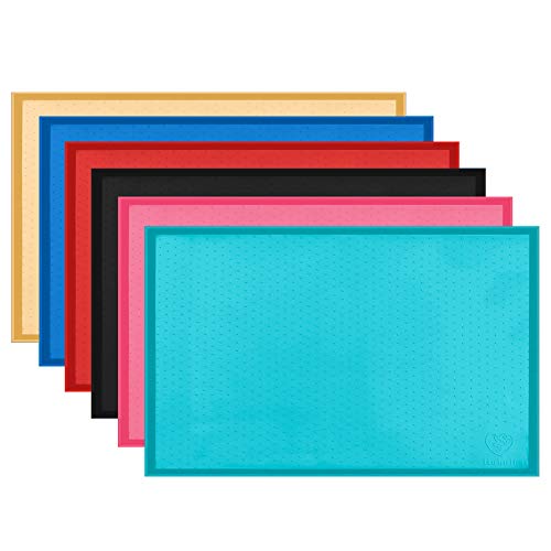 Hubulk Dog Cat Food Feeding Mat L (19