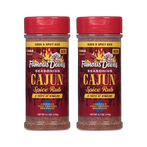 Famous Dave's - 2 pck, Cajun Spice Rub Seasoning (10.2 oz.) Cover