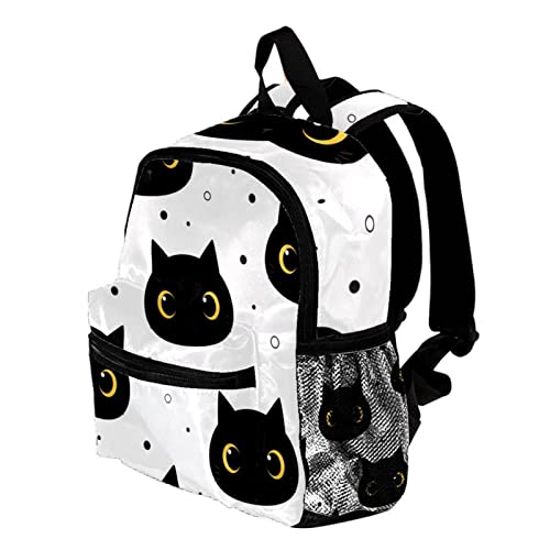 Sac à dos pour garçons et filles imprimé chat chaton multicolore 30,5 cm petit format - 3