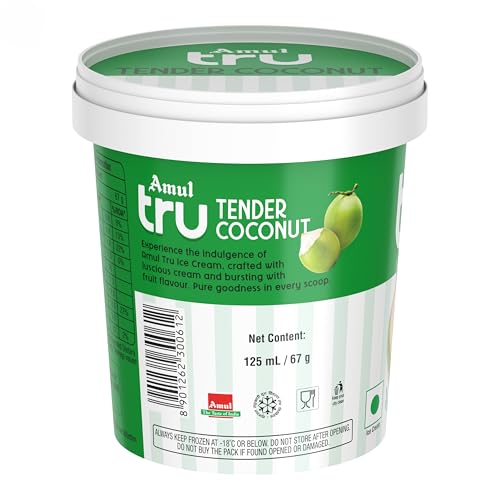 Image of Amul Tru Ice Cream Jumbo Cup Tender Coconut 125ml