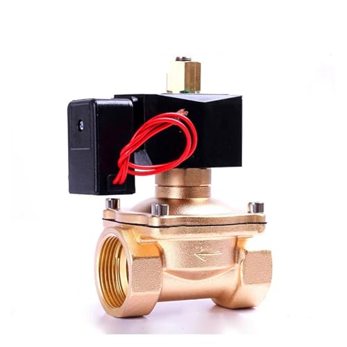 Électrovanne en laiton G 1-1/4" normalement ouverte 24V - 2
