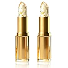 Areliaa Lipstick, Areliaa Skin-Adaptive Lipstick, Coellyo True Tone Ph Adjusting for Mature Women, Transferproof Clear Lip Gloss, Long-Lasting Hydration without Stripping2 Pcs