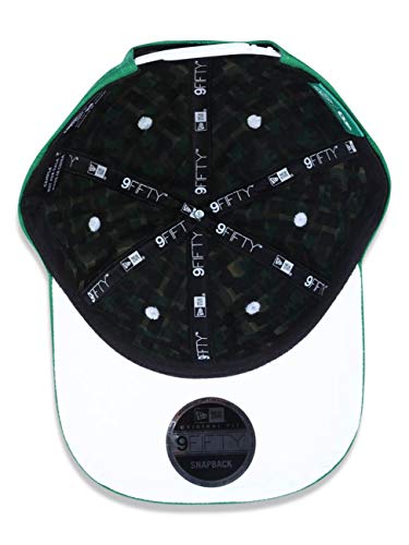BONE 9FIFTY ORIGINAL FIT ABA RETA AJUSTAVEL PALMEIRAS FUTEBOL ABA RETA SNAPBACK VERDE New Era