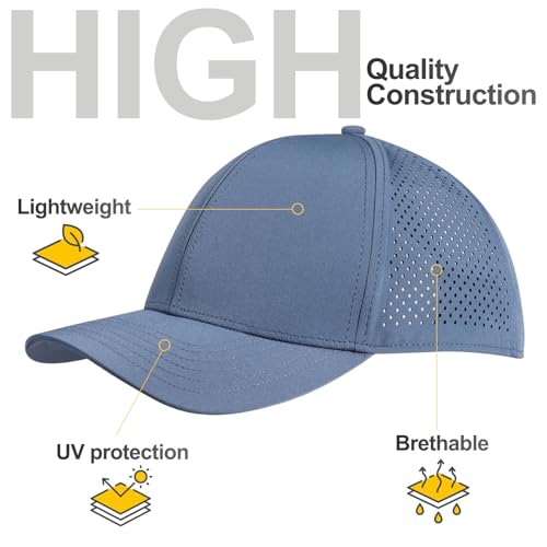 Image of LiuSuper XXL Baseball Cap - Quick-Dry Moisture-Wicking Hat for Big Heads (23.6 inch-25.6 inch) Sports Cap for Men Women