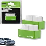 Efymosce 2 Stück Syngas OBD-Fuel Saver, Syngas OBD Kraftstoffsparer, Syngas Spritsparer Chip Auto, Optimiert Motorkraftstoff, Verbessert Benzinverbrauch, für Alle Fahrzeuges