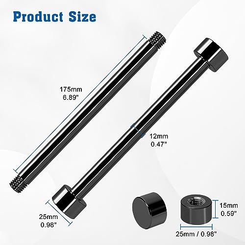 UCINNOVATE Custom Coiled Cable Winder, Rod Metal Bar Management with Multifunctional - Image 4