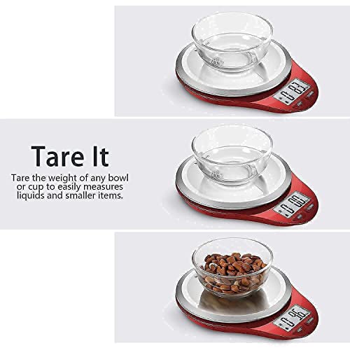 NUTRI FIT balanza digital para baño y cocina 2 en 1 miniatura 7