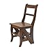Carolina Chair & Table Benjamin Library Ladder Chair, Chestnut