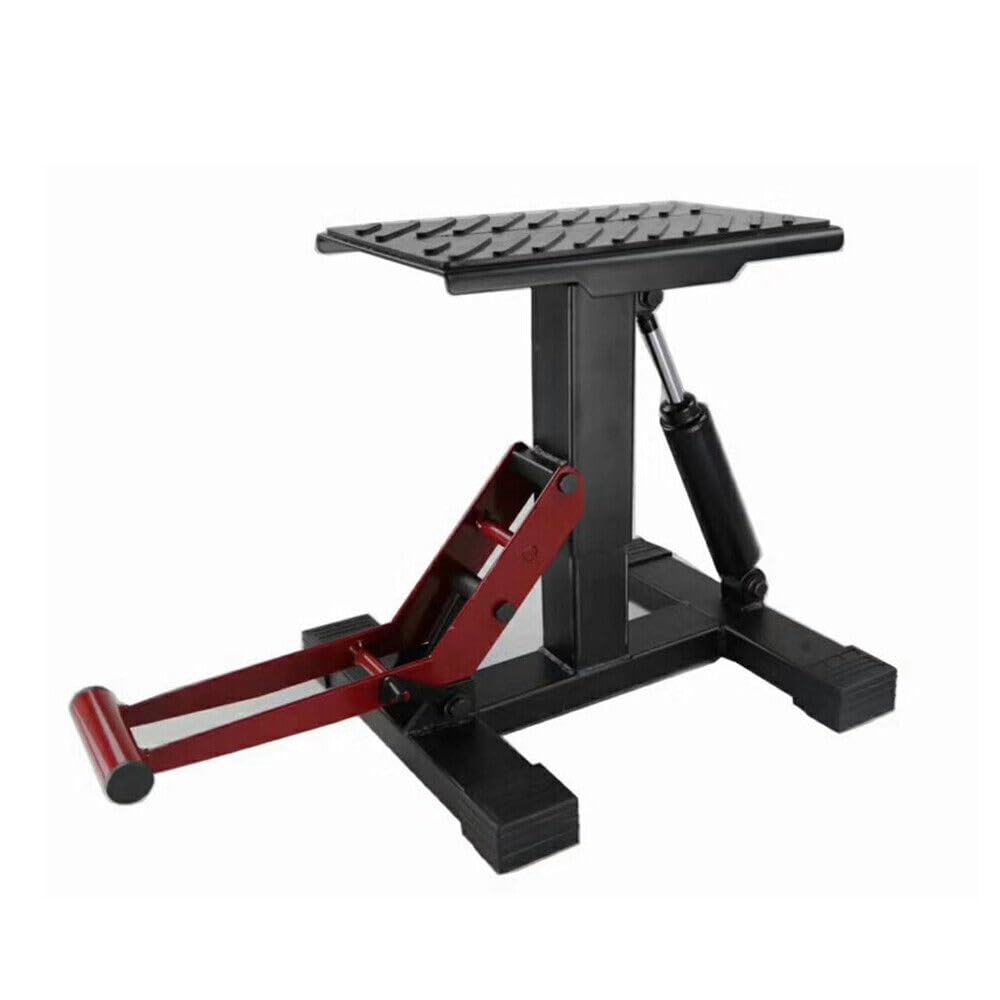 Béquille hydraulique pour moto, cross, enduro, trial, motocross, support de levage pliable, charge maximale 150 kg