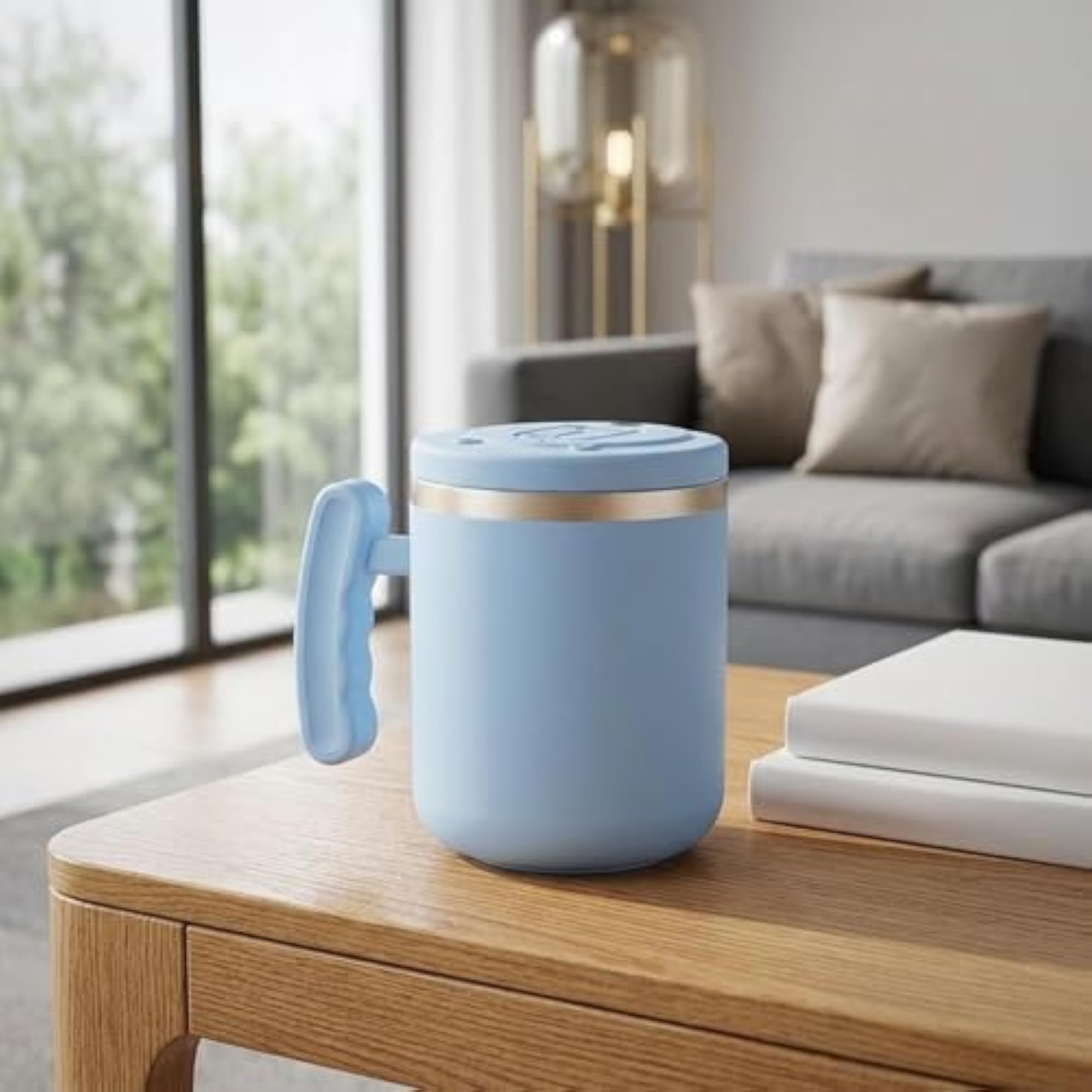 Automatic Stirring Coffee Mug Mixing Cup