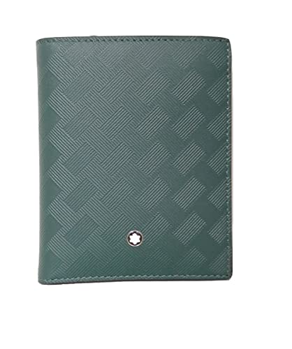 Montblanc Extreme 3.0 Brieftasche 6cc aus Leder in der Farbe Grün, Maße: 11cm x 9cm x 1cm, 129986
