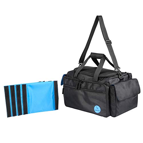 Bluebudgie Musicians Gig Bag, Gear Bag - For Guitarists, Bass Players, Sound Technicians, Dj. #TOP4