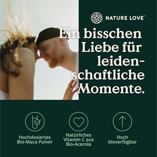 Maca Kapseln Nature Love Bio Maca Kapseln schwarz