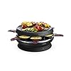 Tefal RE1820 Store’Inn 6 personen gourmet, anti-aanbaklaag, gourmetten, racletten, grillen, 850 W Vermogen, 6 pannetjes…