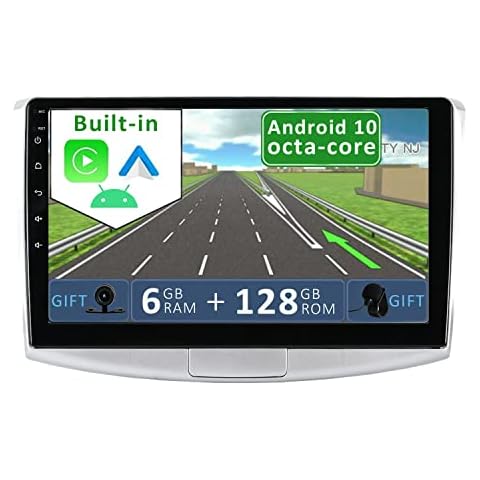 YUNTX Android 10 2 DIN Autoradio para VW Passat B6/B7 Magotan/CC Cover