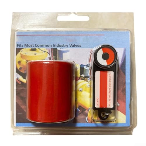 Heating Circulation Pump Rotation Tester Solenoid Valve Opener Detection Device, ABS and Magnet Solenoid Tester for Circulating Pumps with Visual Indicator(red)