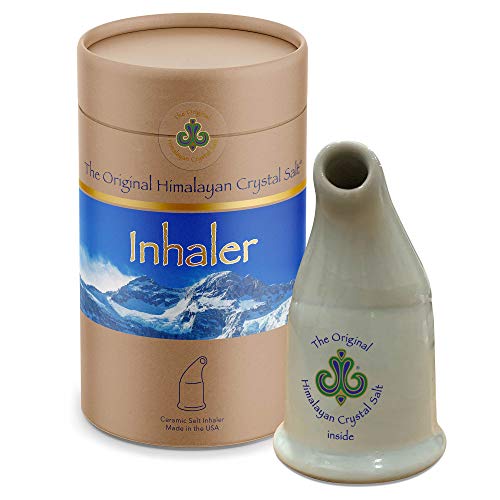 Original Himalayan Crystal Salt Inhaler for Bronchial and Lung Health