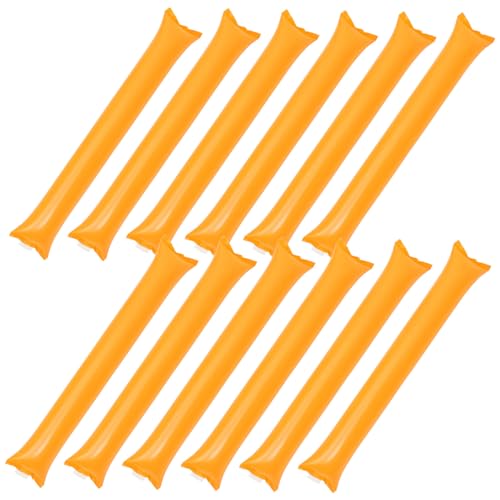 UPKOCH 40 Piezas Palos Inflables De Plástico para Animar Palos para Hacer Ruido Conciertos para Espíritu De Equipo Escenarios Deportivos