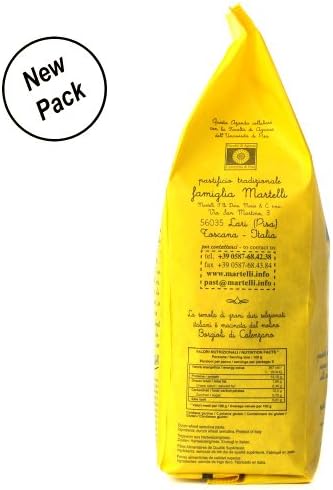 Penne Pasta from Tuscany by Martelli 3 Packs (3 x 500g) Homemade Production - Italian Artisan Pasta Gourmet Deli