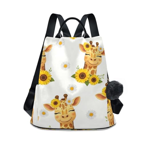 Sac à dos femme girafe idéal pour vos escapades et voyages en toute sérénité