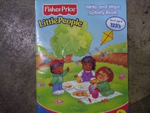 Paperback Do-it-again 123's (FISHER PRICE LITTLE PEOPLE WRITE AND WIPE ACTIVITY BOOKS) Book