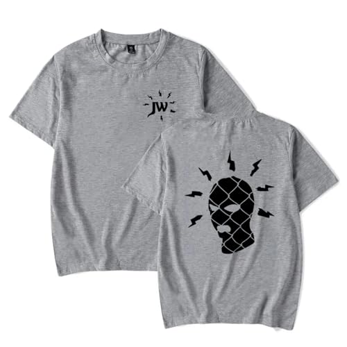 Générique T-Shirt À Manches Courtes pour Hommes Et Femmes, Mode Décontractée, Vêtements De Rue Hip Hop, Tops Amusants Jay Wheeler T-Shirt (2 L)