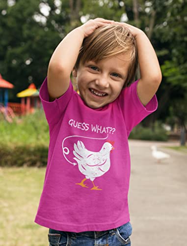 Tstars Funny Shirt - Gift for Toddler & Youth - Chicken Guess What? Dinosaur Tee and Monster Tractor Shirt for Kids4