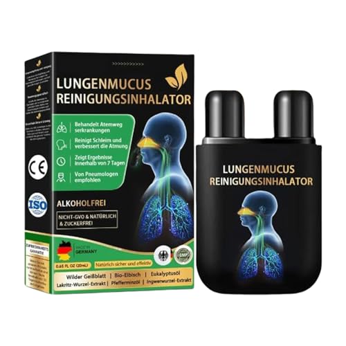 Inhalador De Limpieza Pulmonar Hérbal, Con Ingredientes Aromáticos Calmantes, 1,8ml, Alívio De La Congestión Del Inhalador Nasal, Barra De Alívio Respiratorio, Para Hombres Y Mujeres
