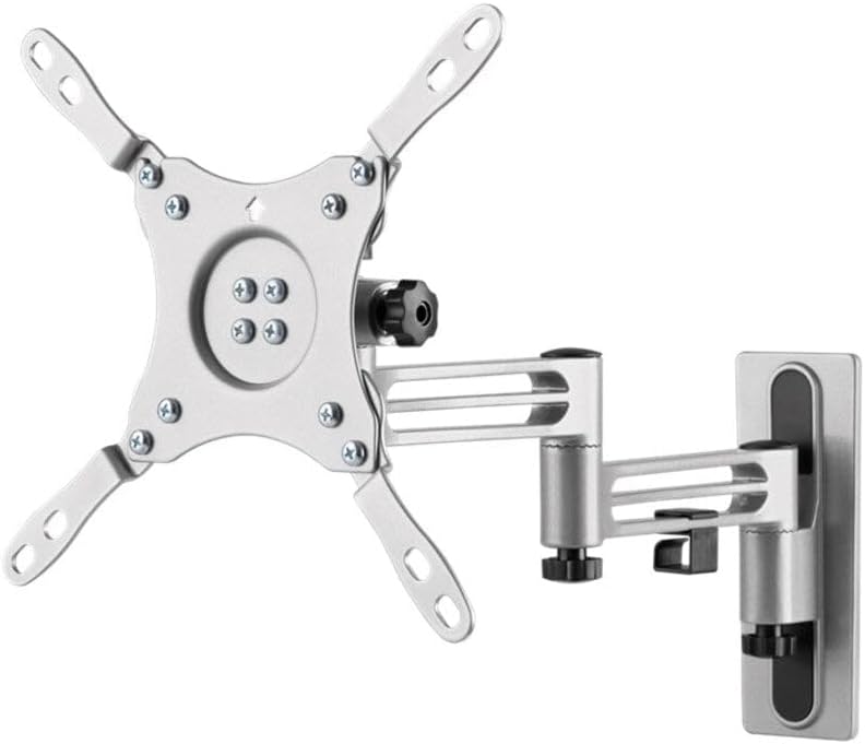 goobay 71989 Universal TV Wall Mount/Pivoting and Tilting Extendible up to 38.6 cm/Max. 15 kg / 13-43 Inches/Compatible with VESA 200 x 200 mm/Suitable for Motorhomes
