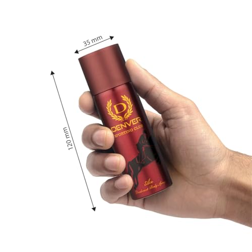 Image of DENVER Pride, Caliber, Imperial & Honour Nano Deodorant For Men 50ML Each, Pack of 4
