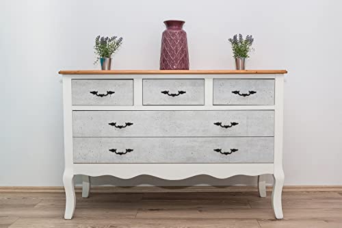 Pegatinas para muebles lavables textura hormigón arquitectónico vinilo autoadhesivo resistente 5