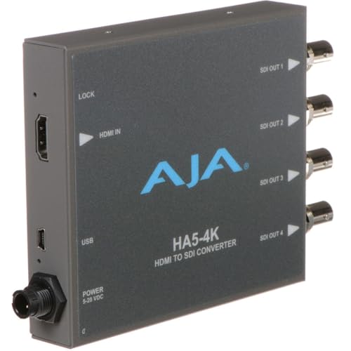 Aja HA5-4K 4K HDMI - 4K SDI ミニコンバーター