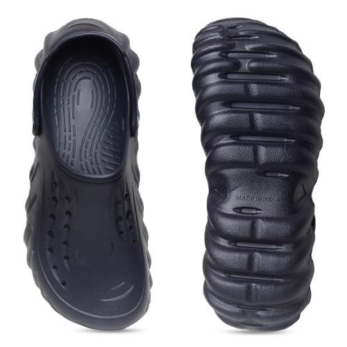 Image of JUSAN Men's Lightweight Comfort Clogs | Soft Cushion Slip-On Garden & Beach Clogs for Men | Breathable Waterproof Sandals with Non-Slip Sole | Casual Outdoor Summer Footwear for Men