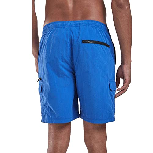 Traje de baño para hombre azul real pantalones cortos de playa M