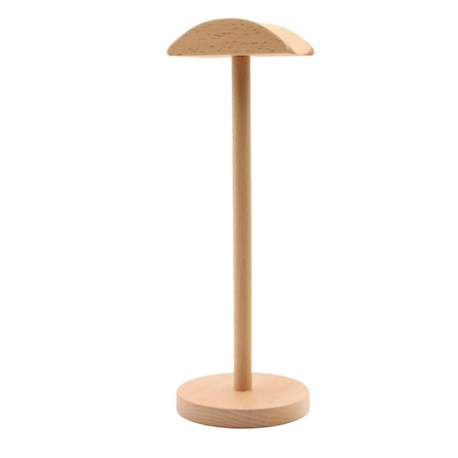 MRKU Headphone Stand Holder Headset Hook Hanger Desktop Beech,Wooden,Universal,Earphone