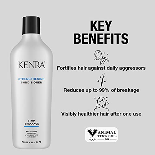 Kenra Strengthening Conditioner | Stop Breakage | Reduces Up To 99% Of Breakage & Provides Hair Breakage Repair | Fortifies Hair Against Daily Aggressors | All Hair Types | 10.1 Fl. Oz #TOP1