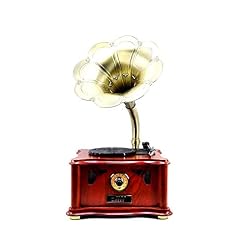Phonograph Horn Turntable Bluetooth Turntable Record Machine VintagePhonograph Record Player Haut-parleurs Bluetooth Turntable with Bluetooth Home Decorati - Les Beatles, Paul McCartney, John Lennon, RIngo Starr, George Harrison