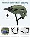 Favoto Mountainbike Fahrradhelm mit Schirm Leicht - Doppelte Inmould Technologie MTB Helm für Damen...