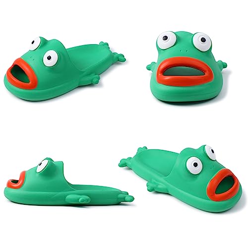 Frog Slippers Man Funny Fish Sandals Frog Sandals Beach Pool Shower Bass Shoes Cartoon Flip Flops Slides2