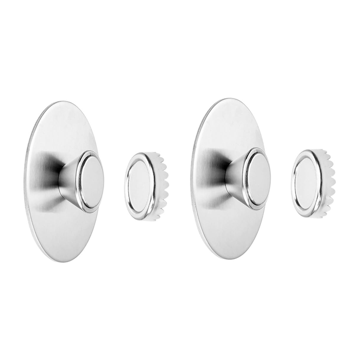 PRETYZOOM 4stücke Magnetische Seifenhalterung Wandmontierte Seifenschale Mit Abtropfgitter Für Badezimmer Rostfrei Und Installieren Elegantes Design Für Modernen Stil