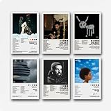 Generisch A Set Of 3 Drake Album Poster Für Zimmer, Ästhetische Leinwand-Wandkunst, Schlafzimmer-Dekor Poster 12x18inch(30x45cm)