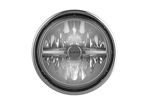 Fanale Mini Oscar Led Cromato-Nero