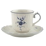  Alt Luxemburg Villeroy & Boch Mocca Espresso Tasse mit Untertasse