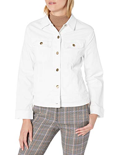 Lee Women's Legendary Regular Fit Jacket, White, Medium