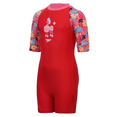 Image of Speedo Girls Disney Frozen Print Endurance 10 One Piece Suit for Tots